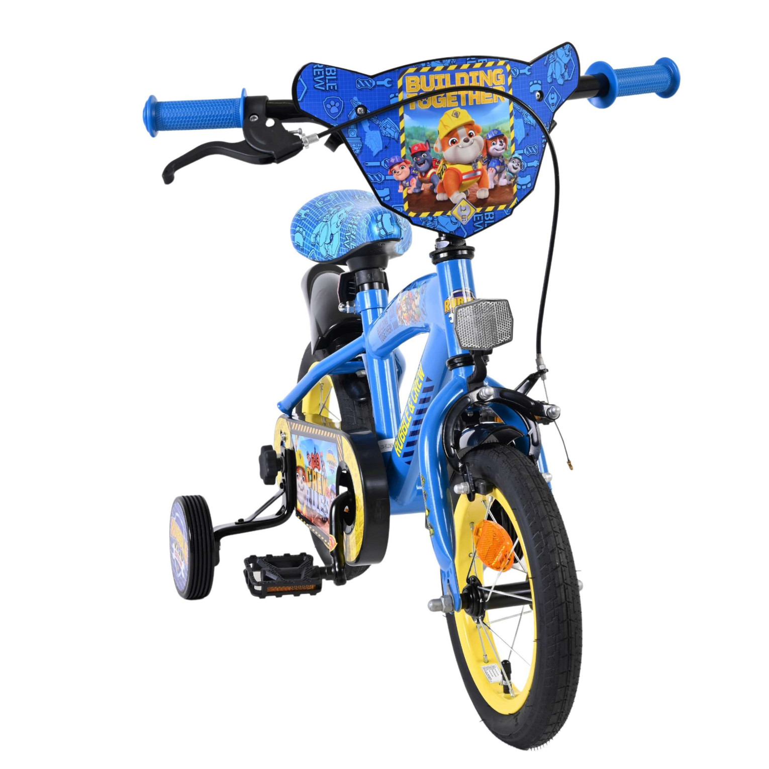 Rubble & Crew - Fiets - 12 inch - Blauw