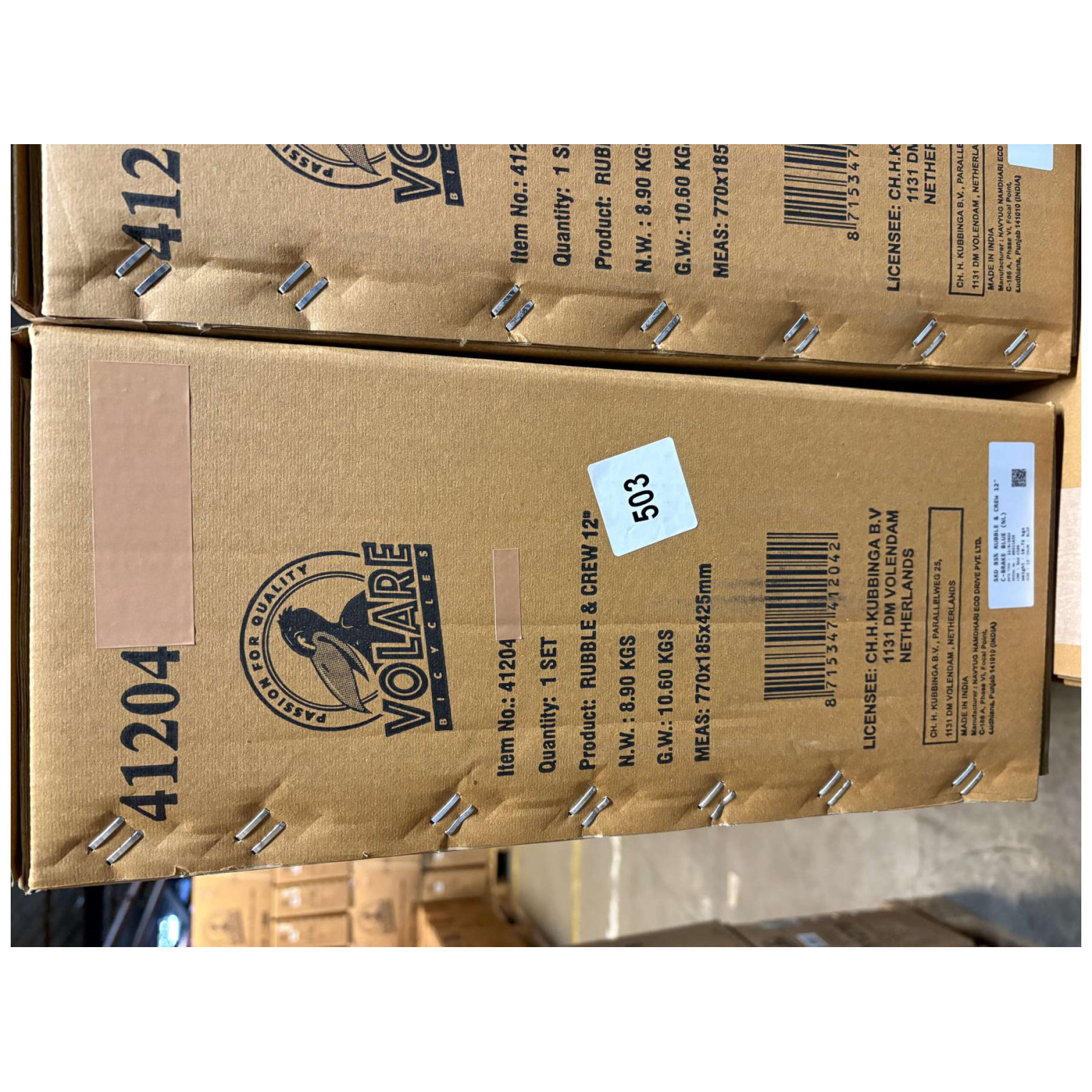 Rubble & Crew - Fiets - 12 inch - Blauw