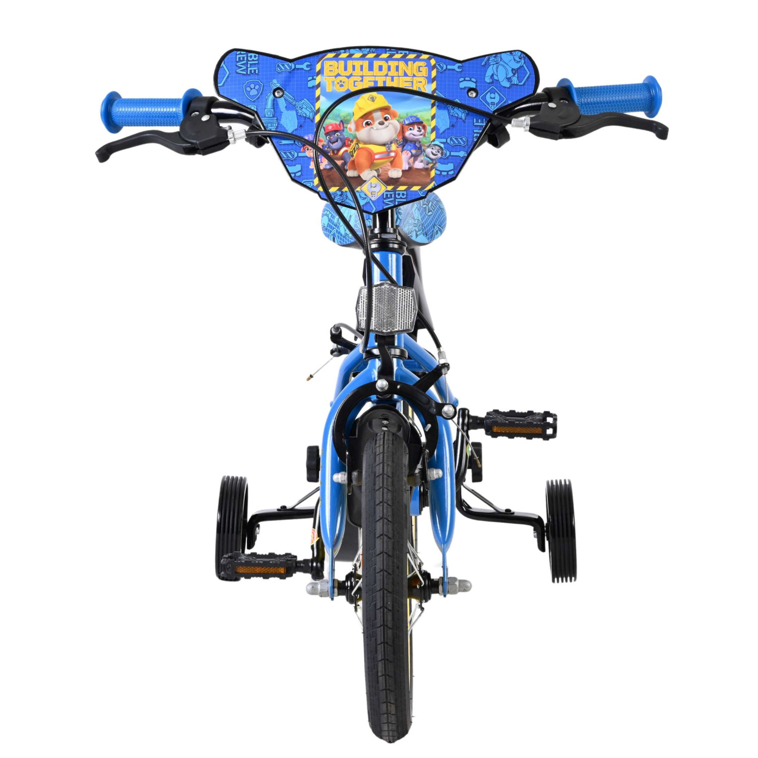 Rubble & Crew - Fiets - 12 inch - Blauw - Twee handremmen