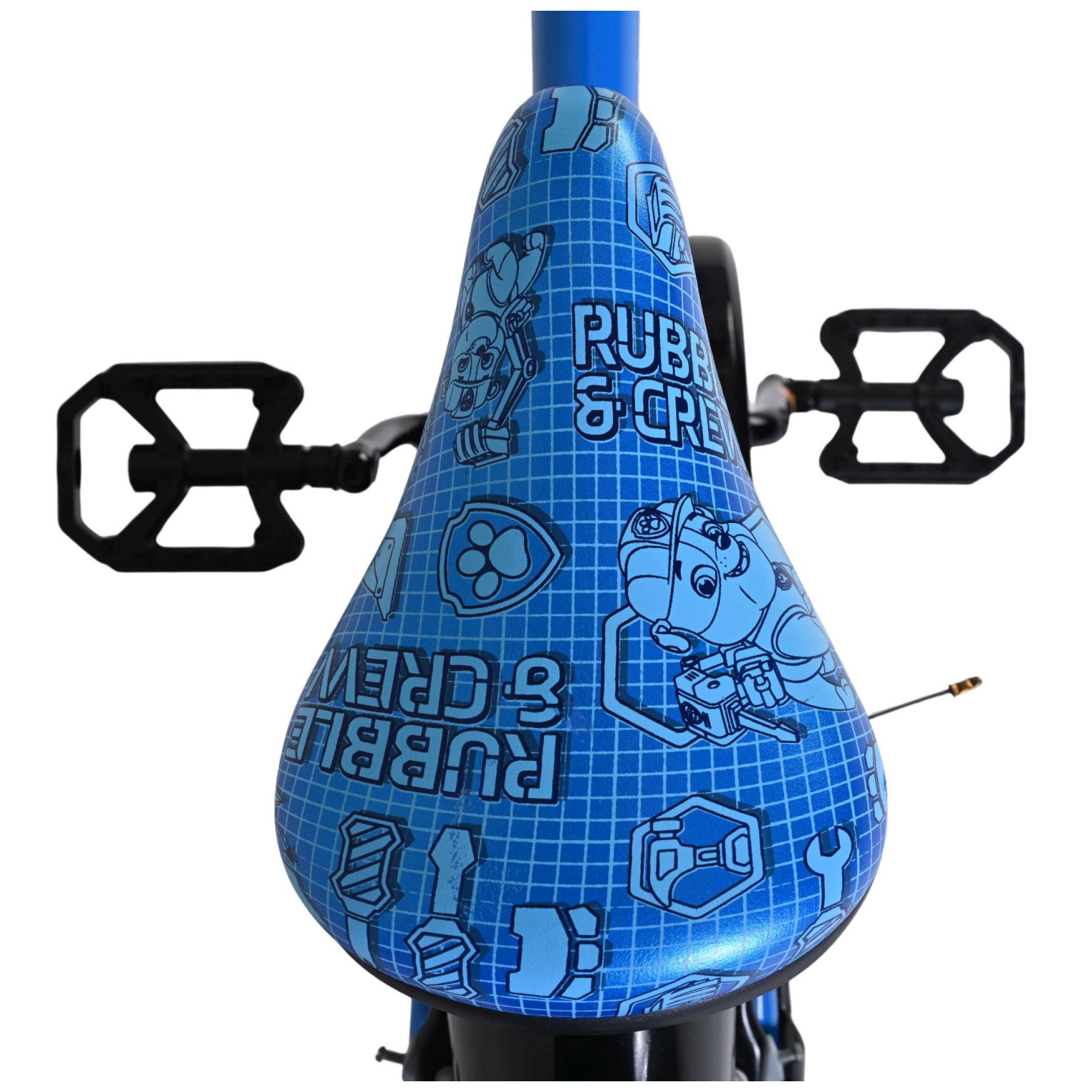 Rubble & Crew Fiets - 16 inch - Blauw - Twee handremmen