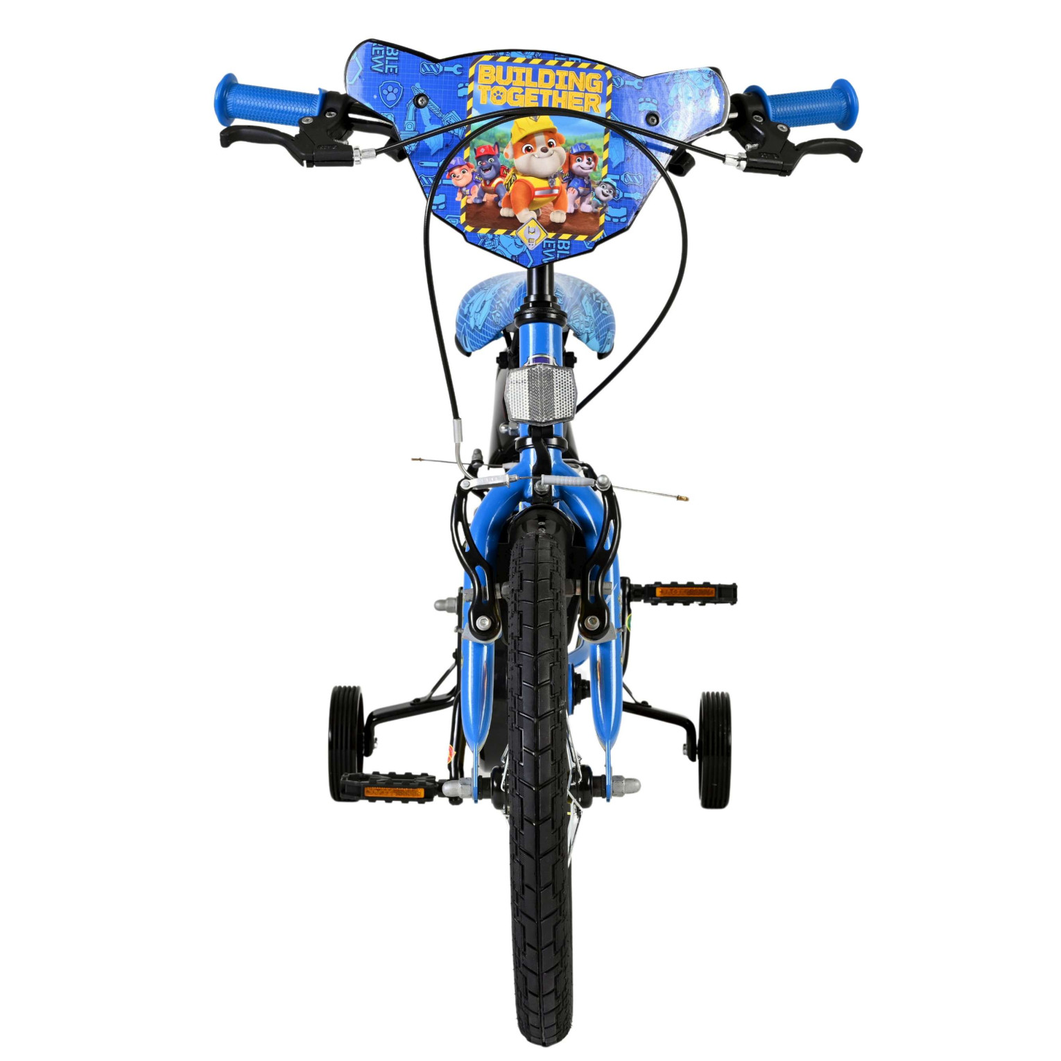 Rubble & Crew Fiets - 16 inch - Blauw - Twee handremmen