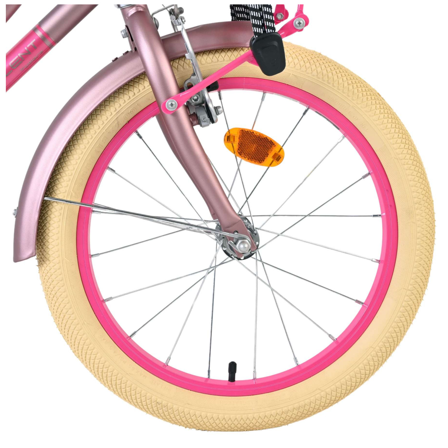 Volare Excellent Fiets - 18 inch - Mat Roze