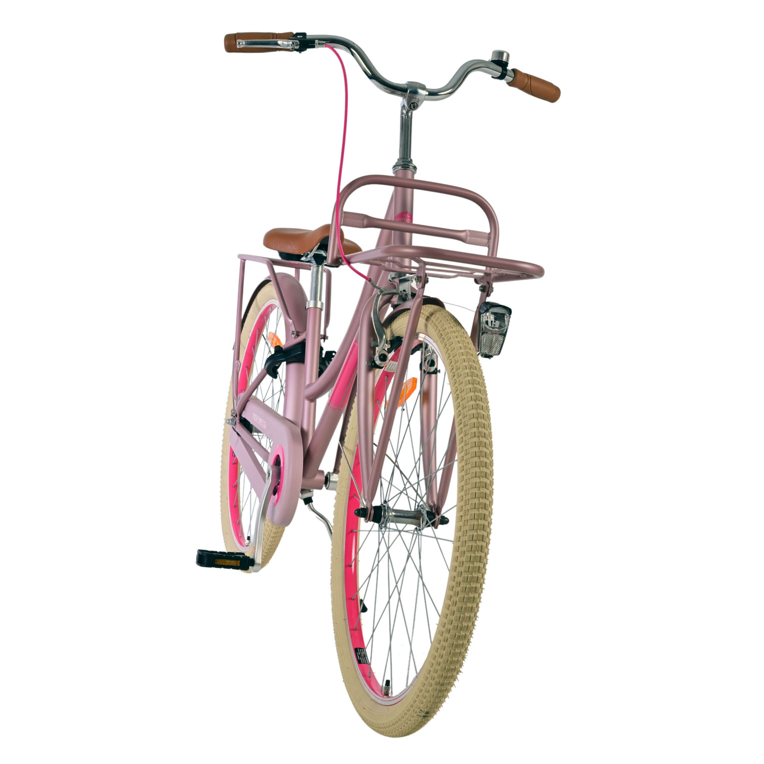 Volare Excellent Fiets - 26 inch - Mat Roze