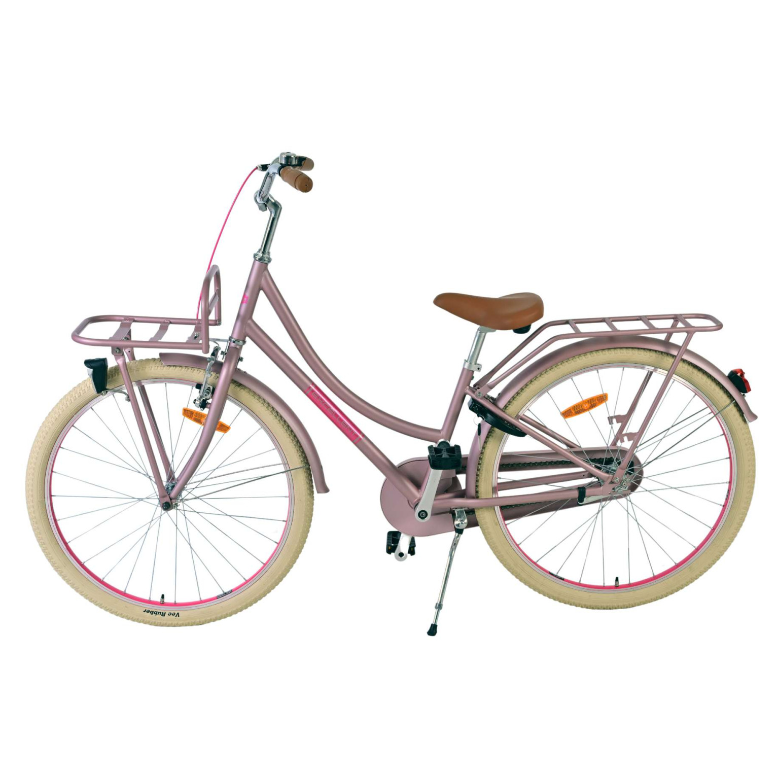 Volare Excellent Fiets - 26 inch - Mat Roze