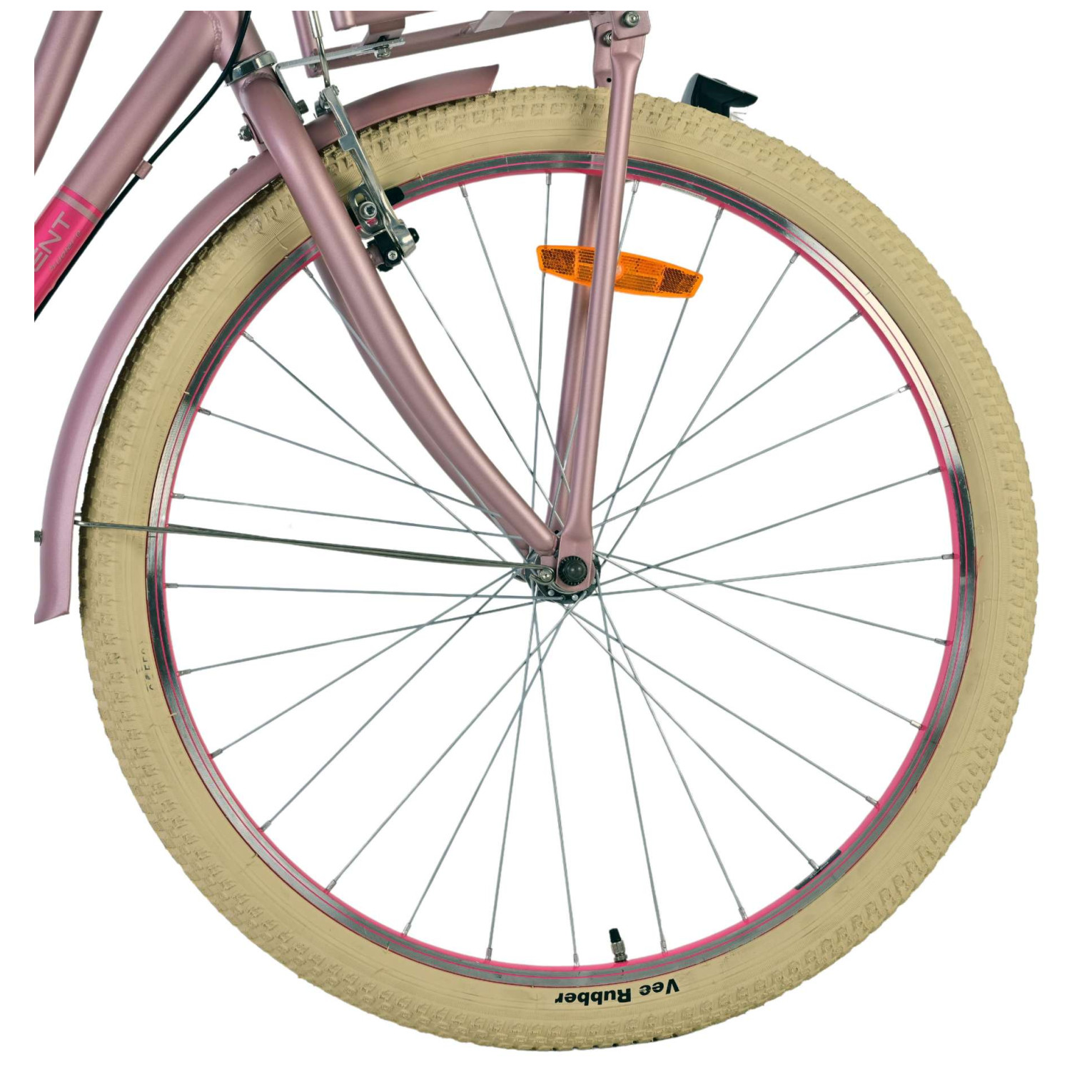 Volare Excellent Fiets - 26 inch - Mat Roze -