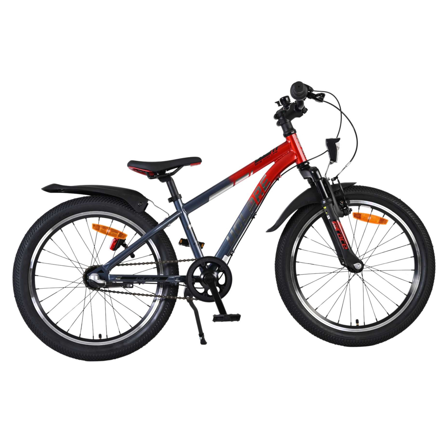 Volare XC Race Fiets - 20 inch - Nexus 3 - Rood/Grijs