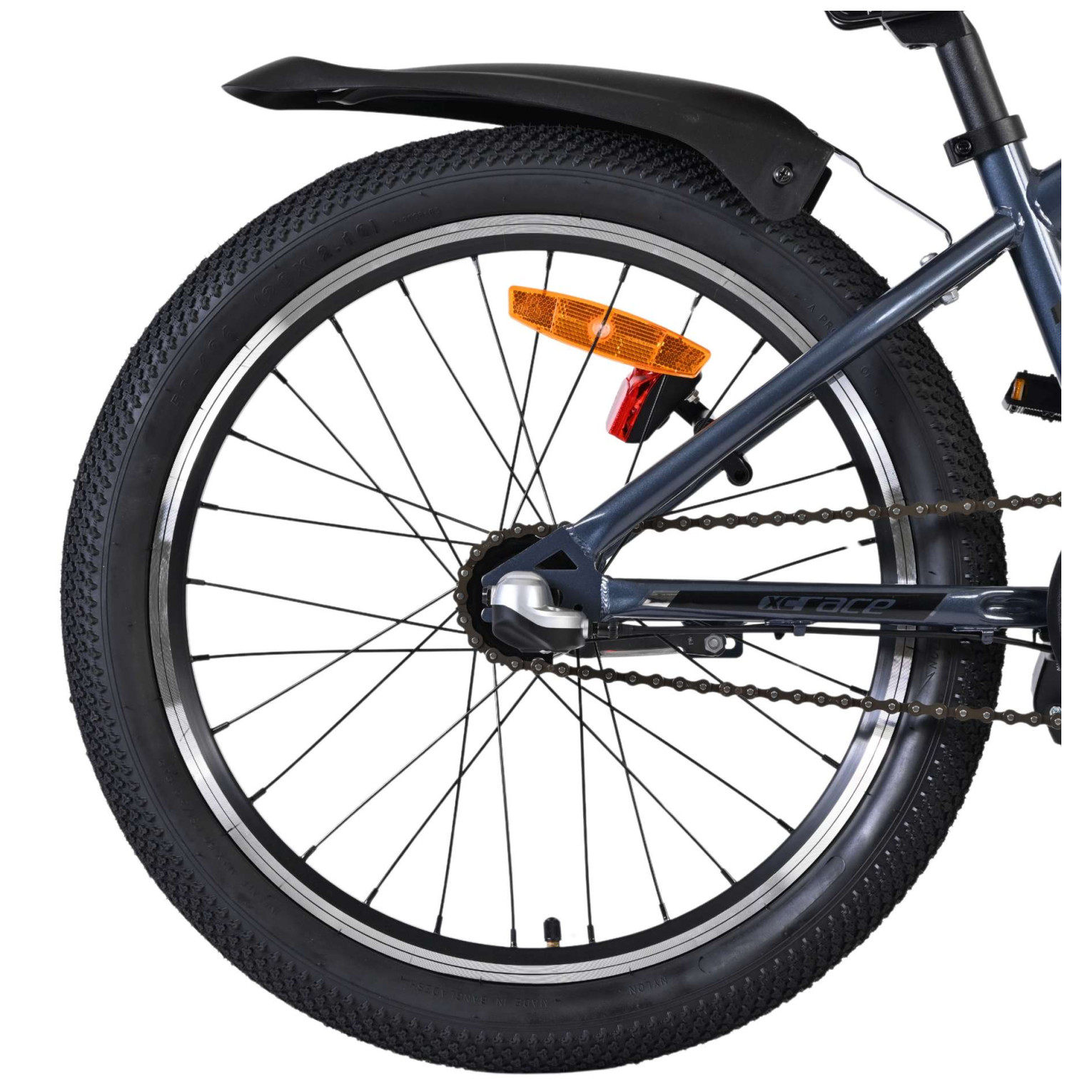Volare XC Race Fiets - 20 inch - Nexus 3 - Rood/Grijs
