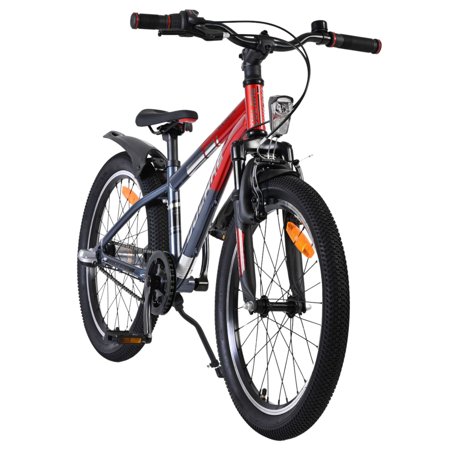 Volare XC Race Fiets - 20 inch - Nexus 3 - Rood/Grijs