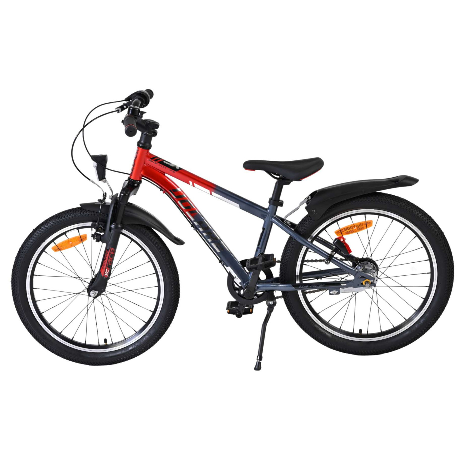 Volare XC Race Fiets - 20 inch - Nexus 3 - Rood/Grijs