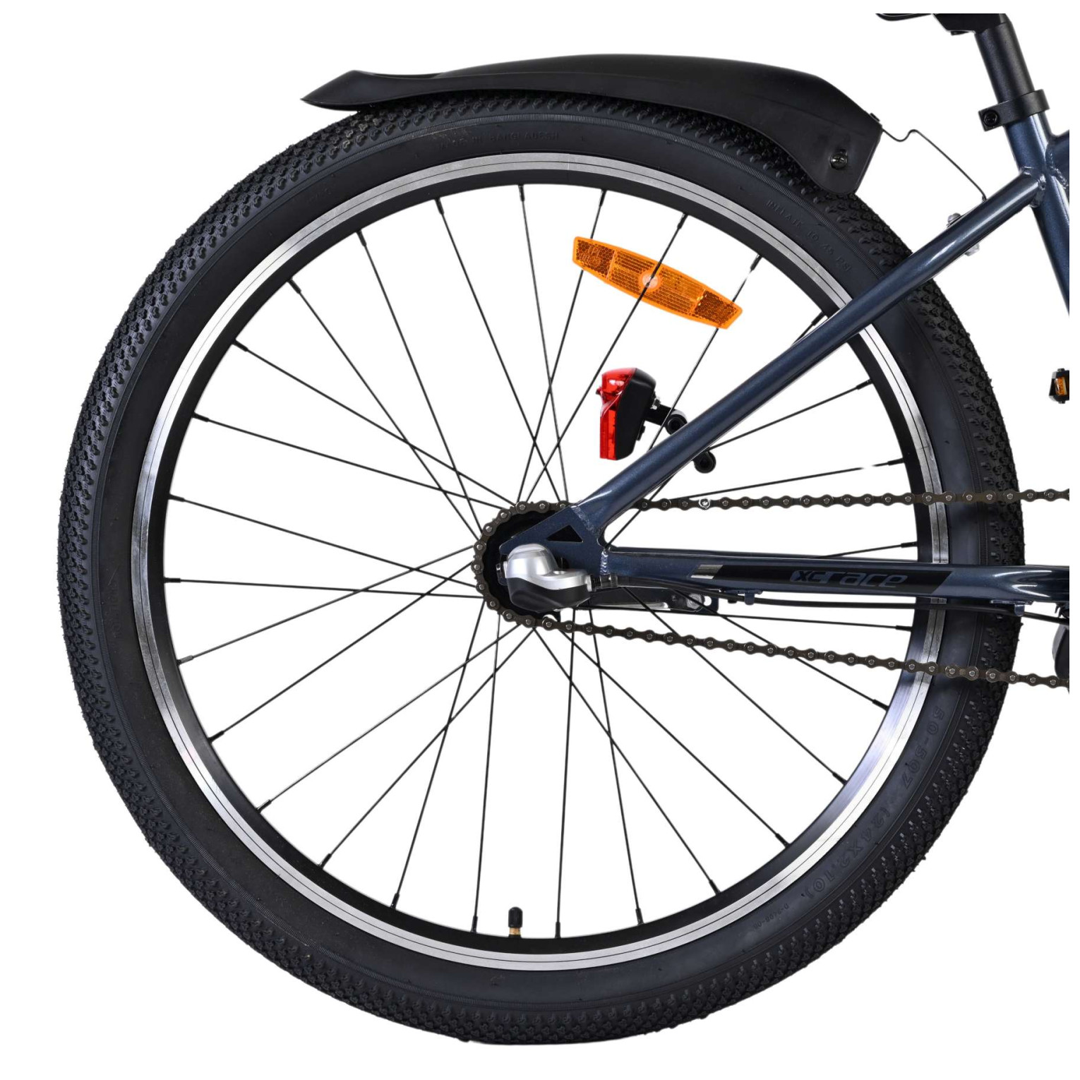 Volare XC Race Fiets - 24 inch - Nexus 3 - Blauw/Grijs