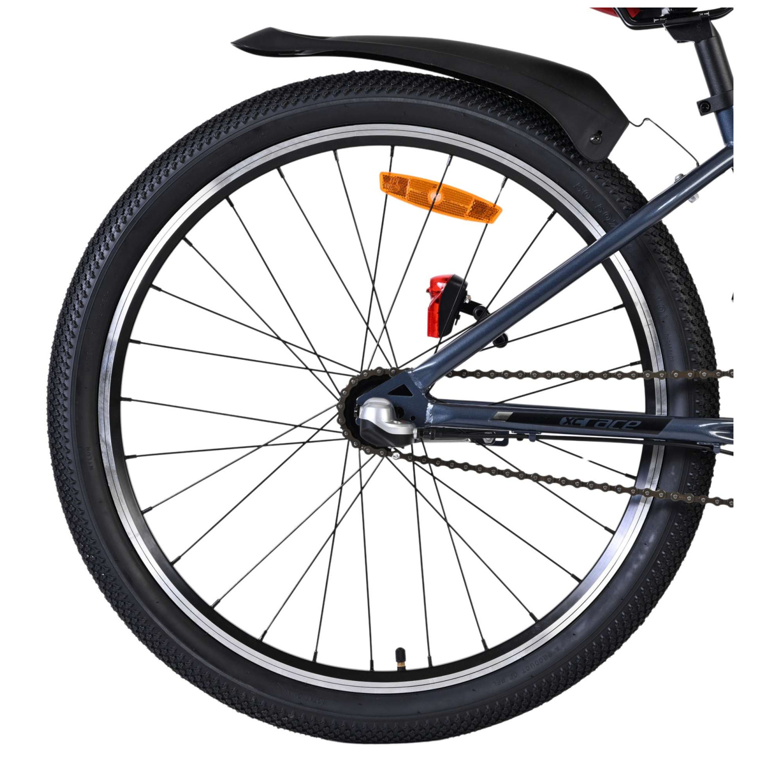 Volare XC Race Fiets - 24 inch - Nexus 3 - Rood/Grijs