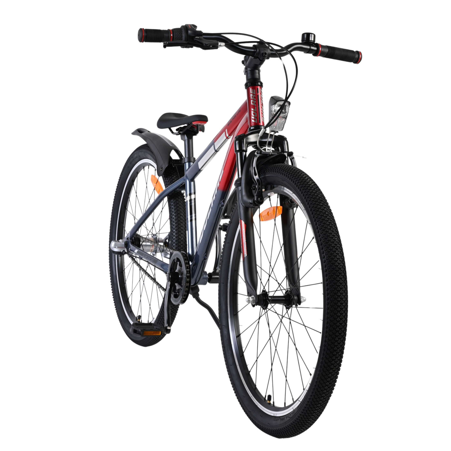 Volare XC Race Fiets - 24 inch - Nexus 3 - Rood/Grijs