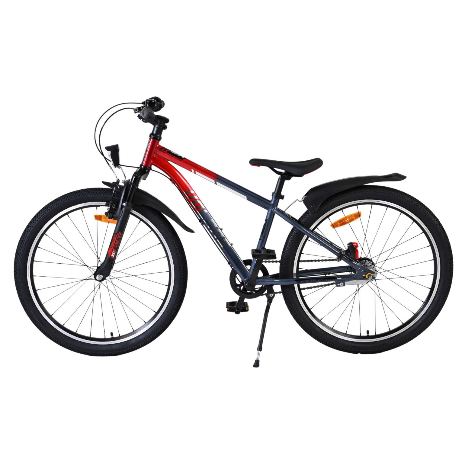 Volare XC Race Fiets - 24 inch - Nexus 3 - Rood/Grijs
