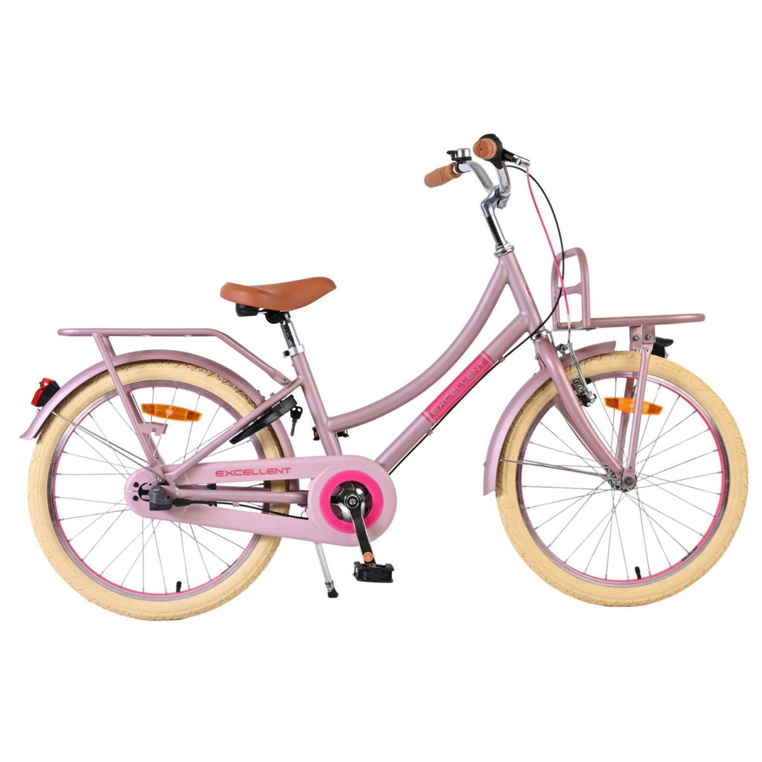 Volare Excellent Fiets - 20 inch - Mat Roze -