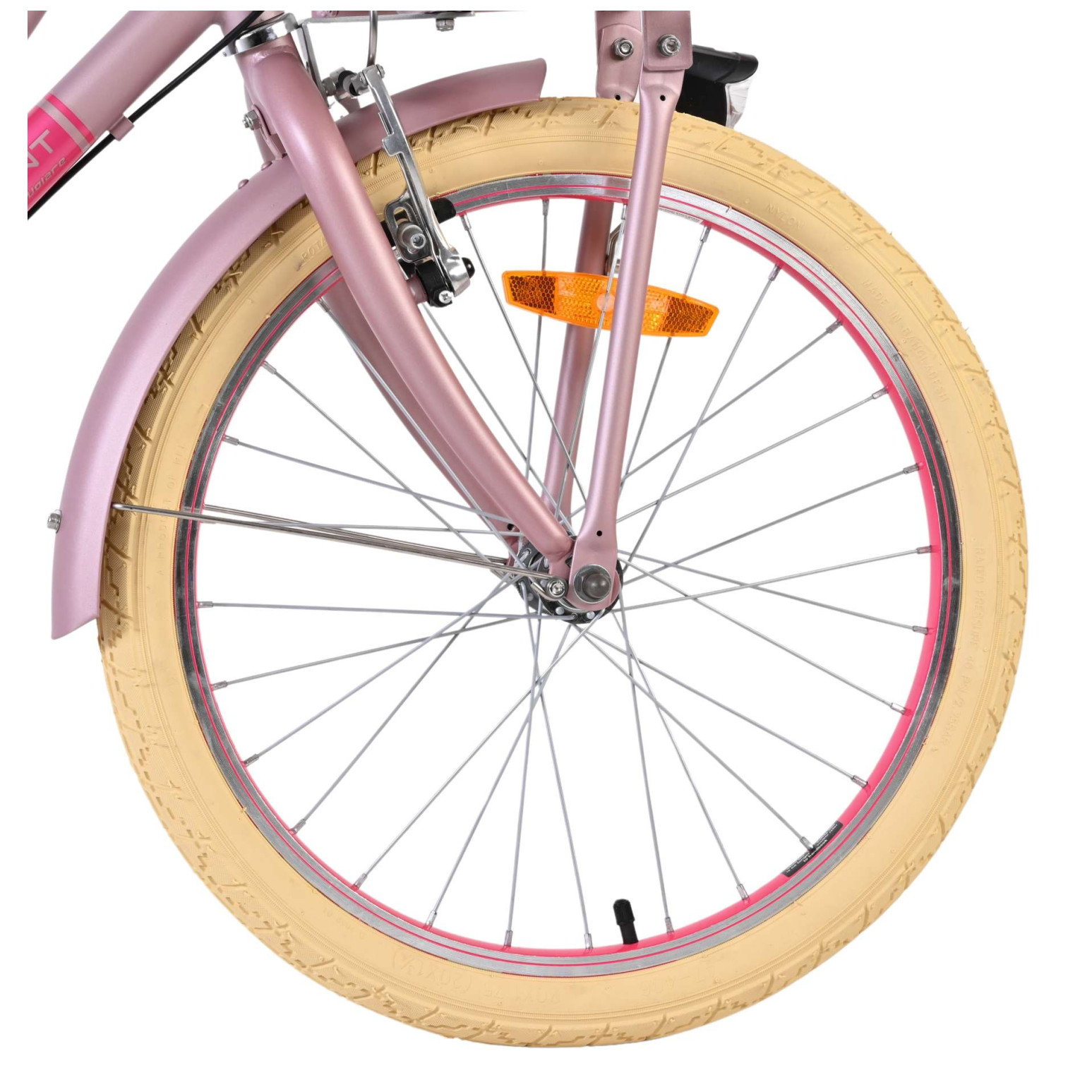 Volare Excellent Fiets - 20 inch - Mat Roze -