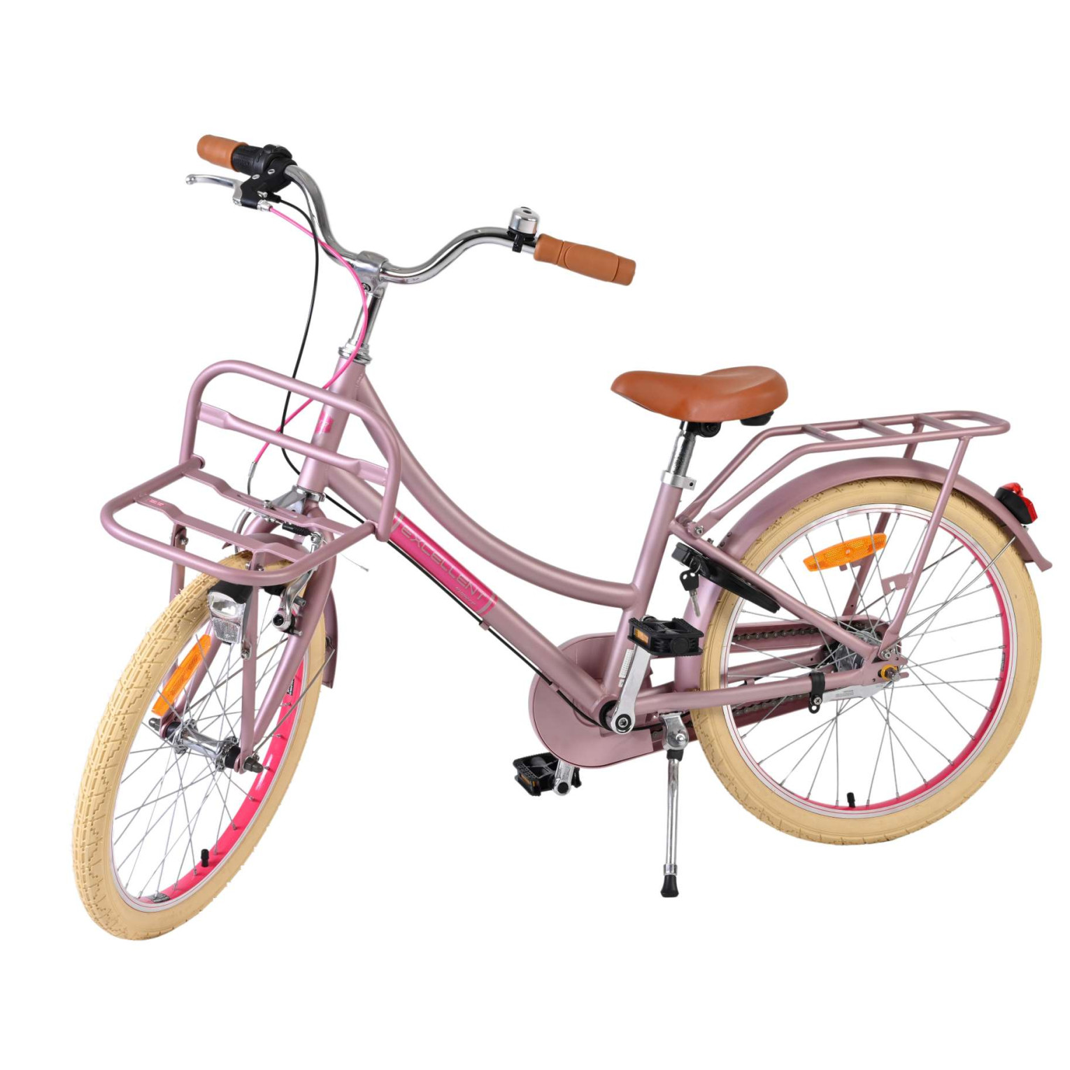 Volare Excellent Fiets - 20 inch - Mat Roze -