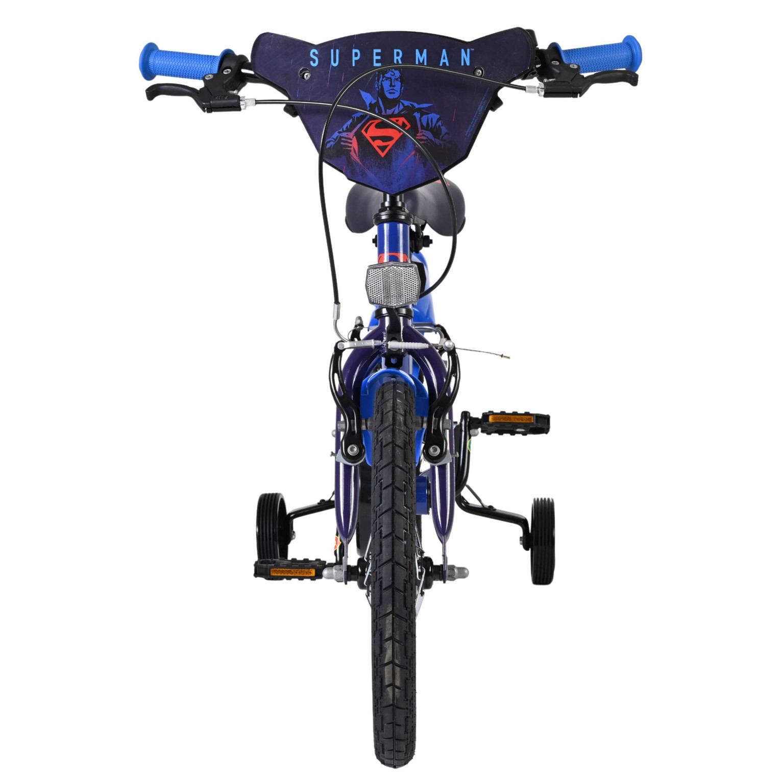 Superman Fiets - 16 inch - Blauw - Twee handremmen
