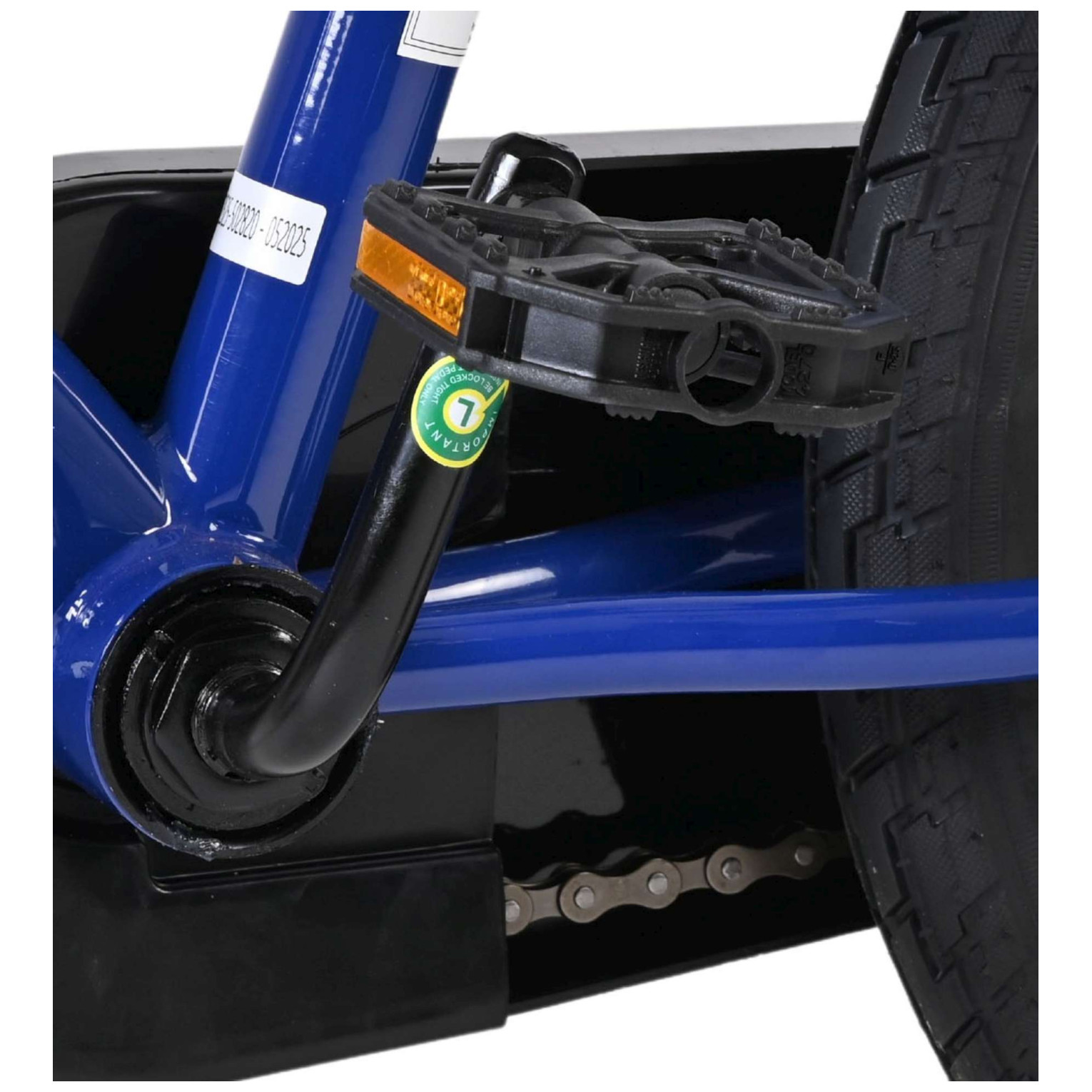 Superman Fiets - 16 inch - Blauw - Twee handremmen