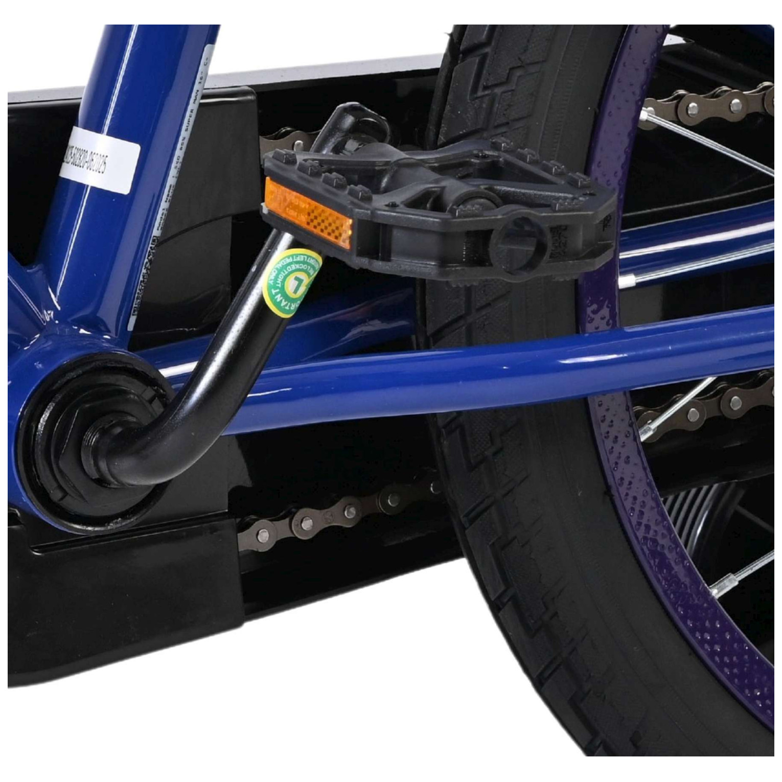 Superman Fiets - 16 inch - Blauw