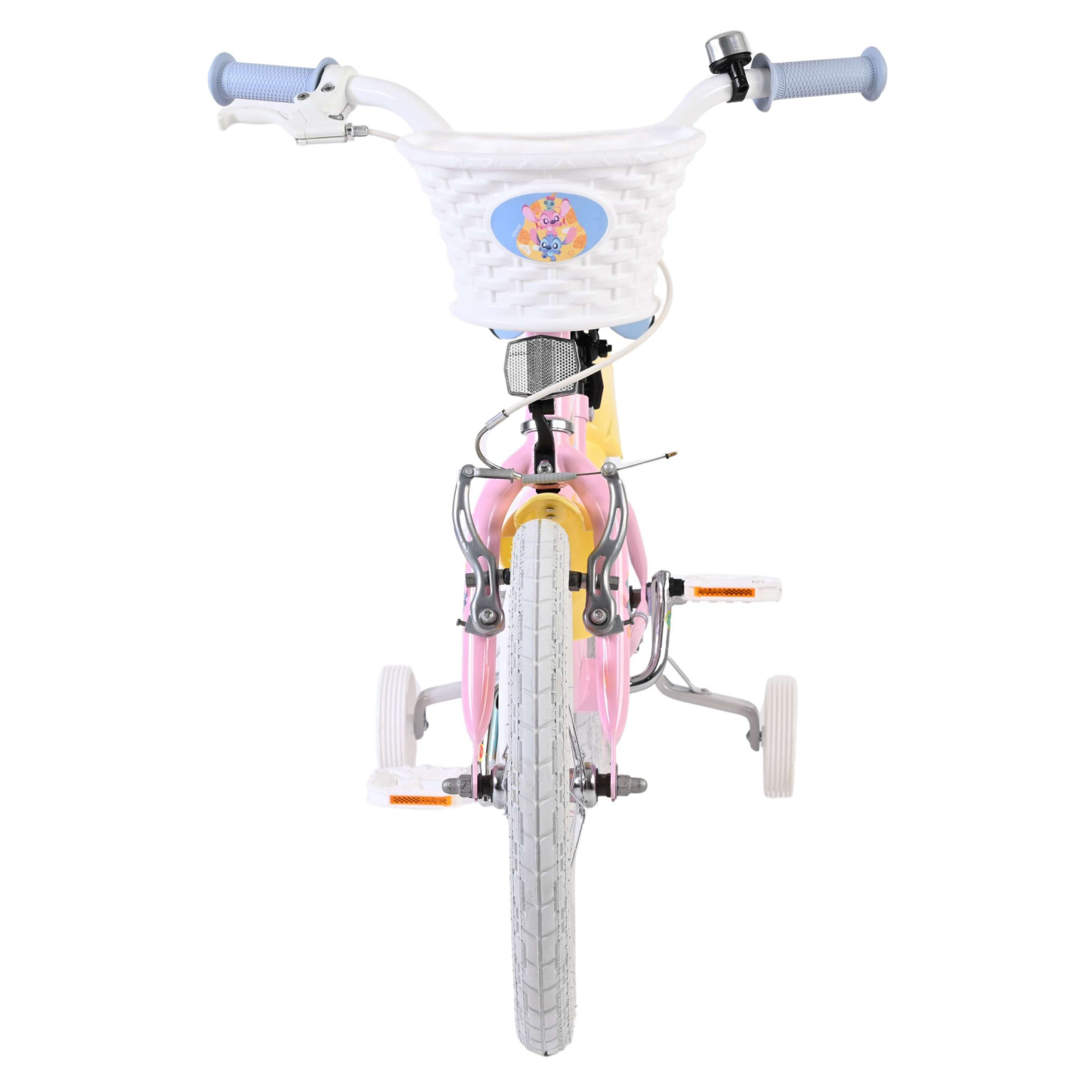 Disney Stitch Fiets - 16 inch - Roze