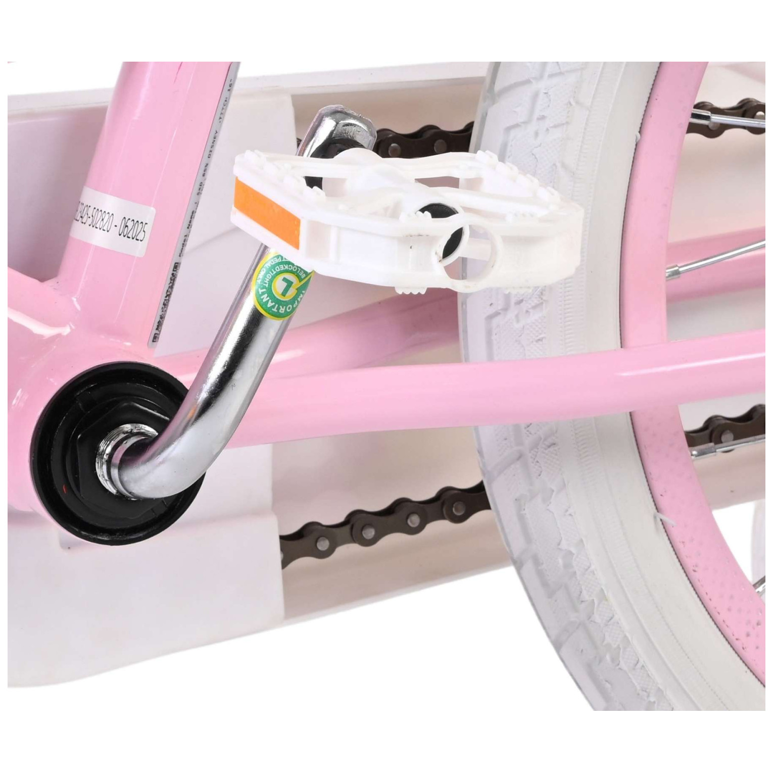 Disney Stitch Fiets - 16 inch - Roze