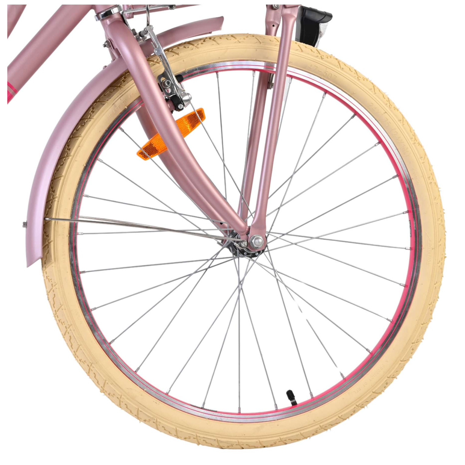Volare Excellent Fiets - 24 inch - Mat Roze