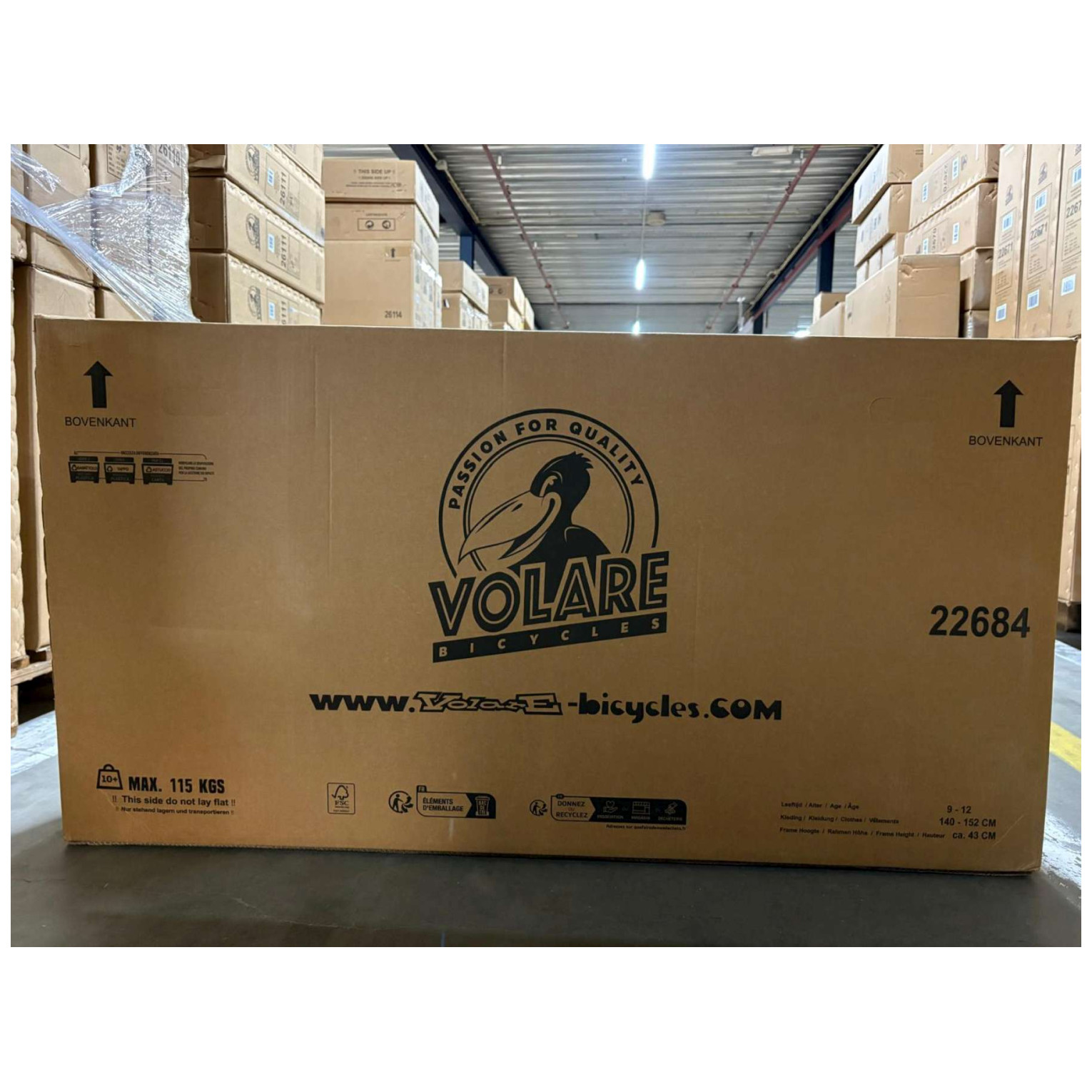 Volare XC Race Fiets - 26 inch - Nexus 3 - Rood/Grijs