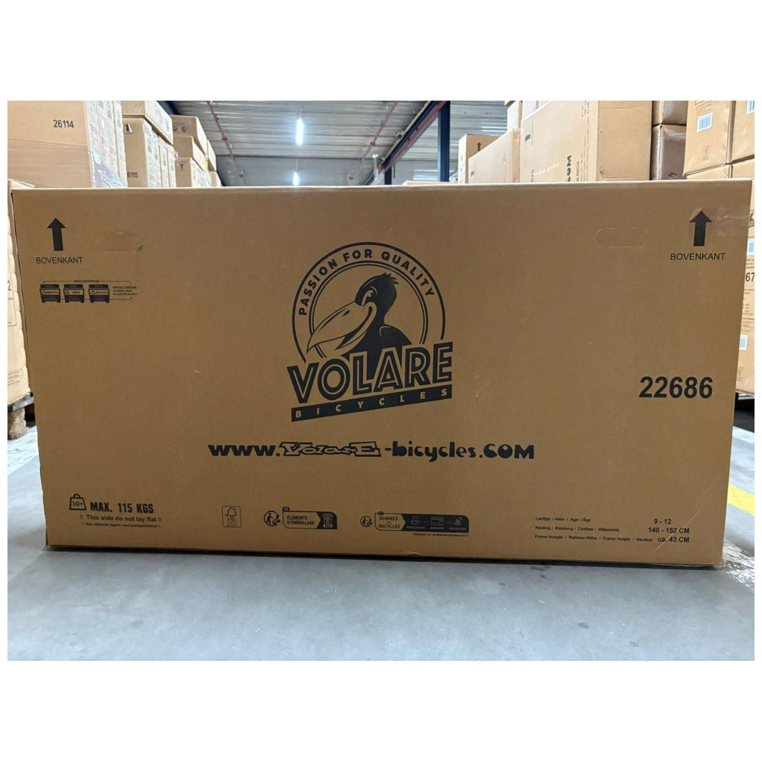 Volare XC Race Fiets - 26 inch - Nexus 3 - Wit/Roze