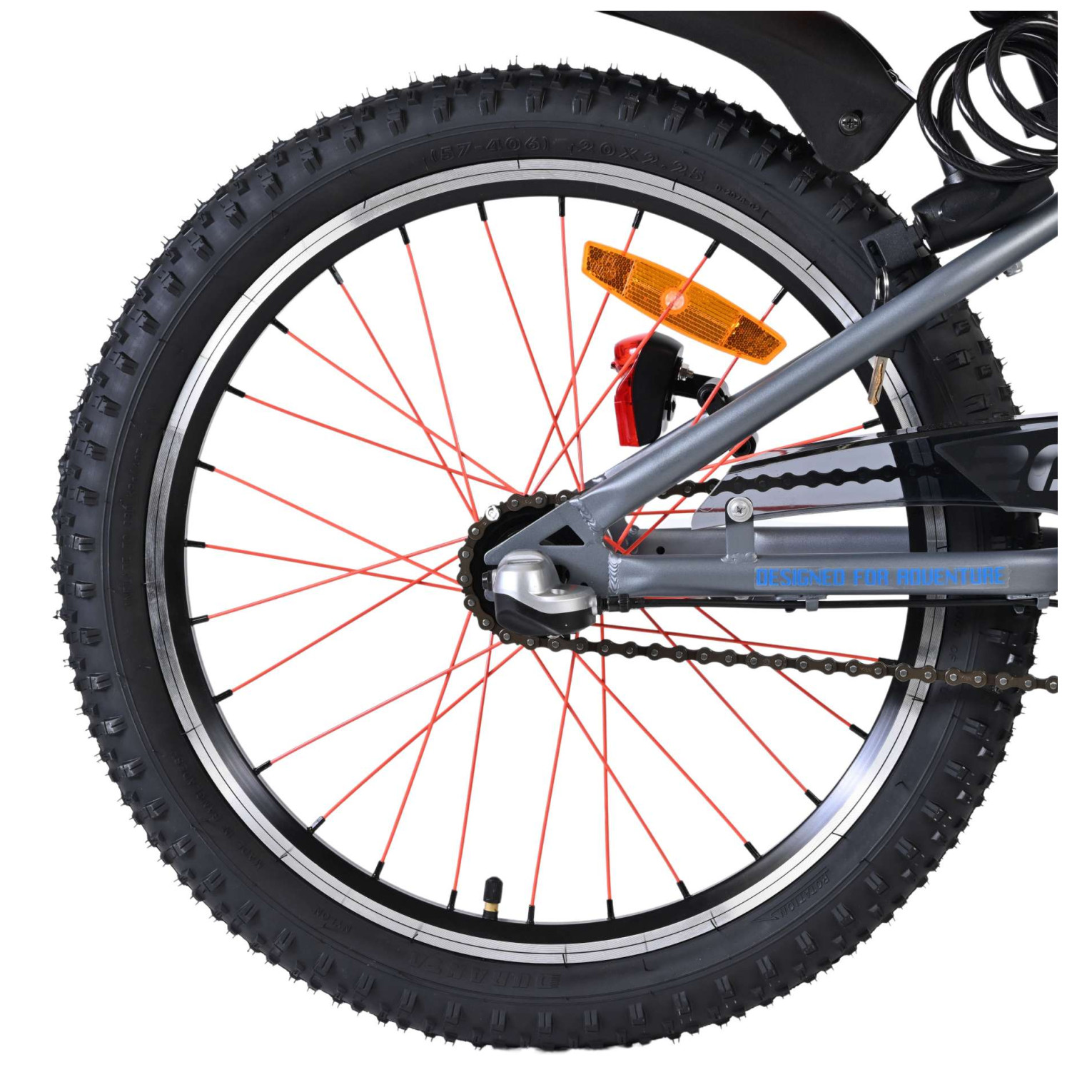 Volare Rocky Fiets - 20 inch - 3 speed - Blauw/Grijs