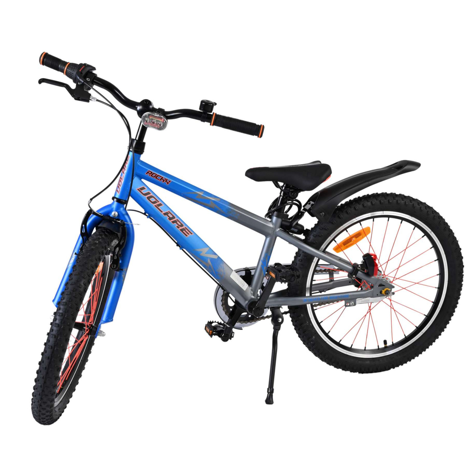 Volare Rocky Fiets - 20 inch - 3 speed - Blauw/Grijs