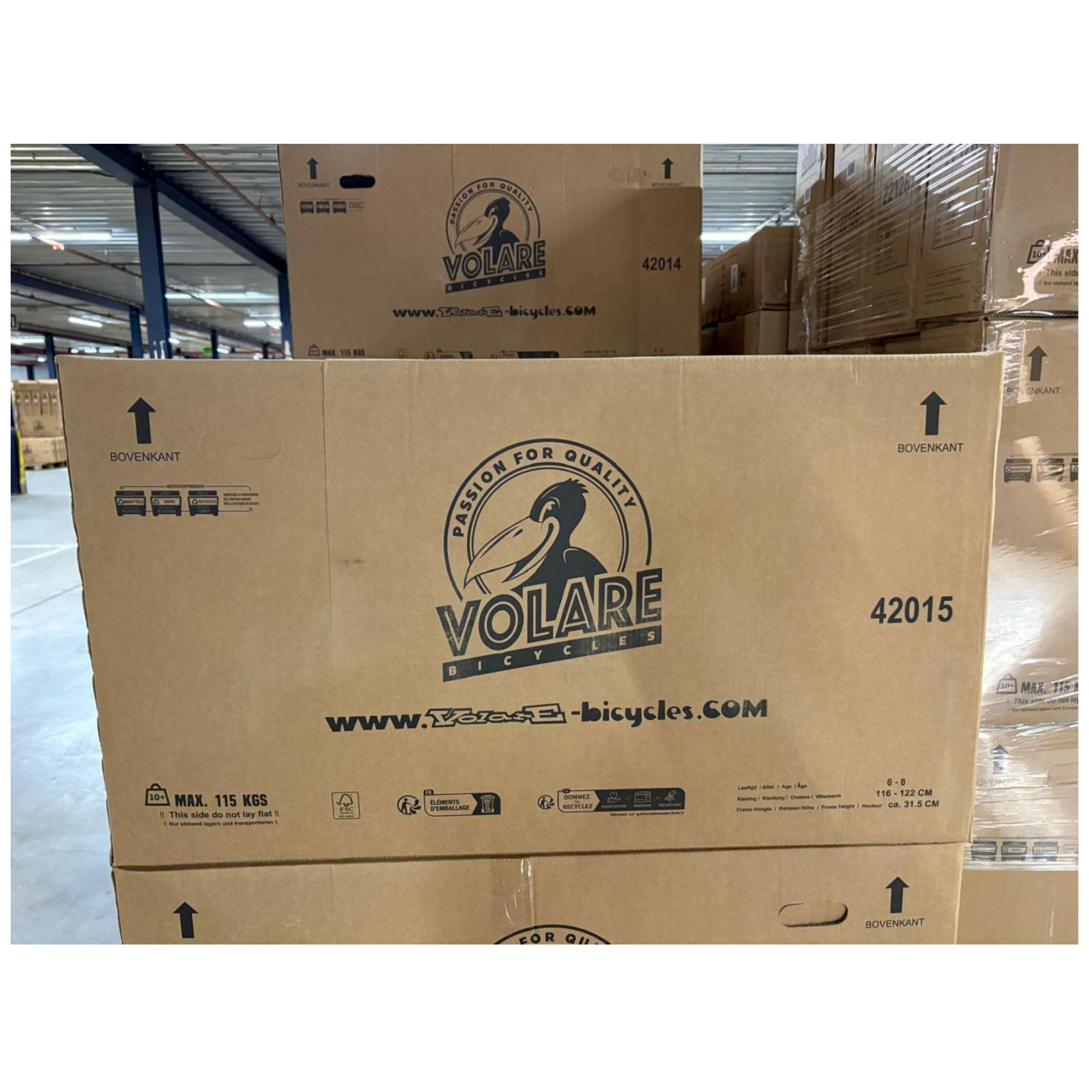 Volare Rocky Fiets - 20 inch - 3 speed - Blauw/Grijs