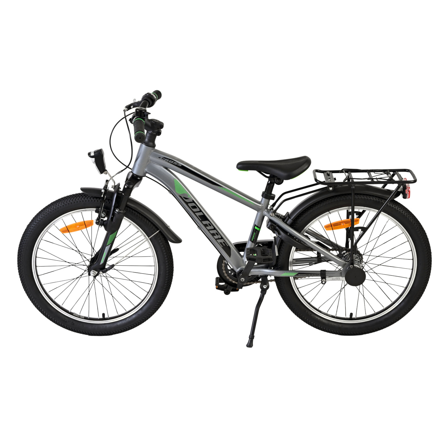 Volare Cross Fiets - 20 inch - Grijs - Nexus 3