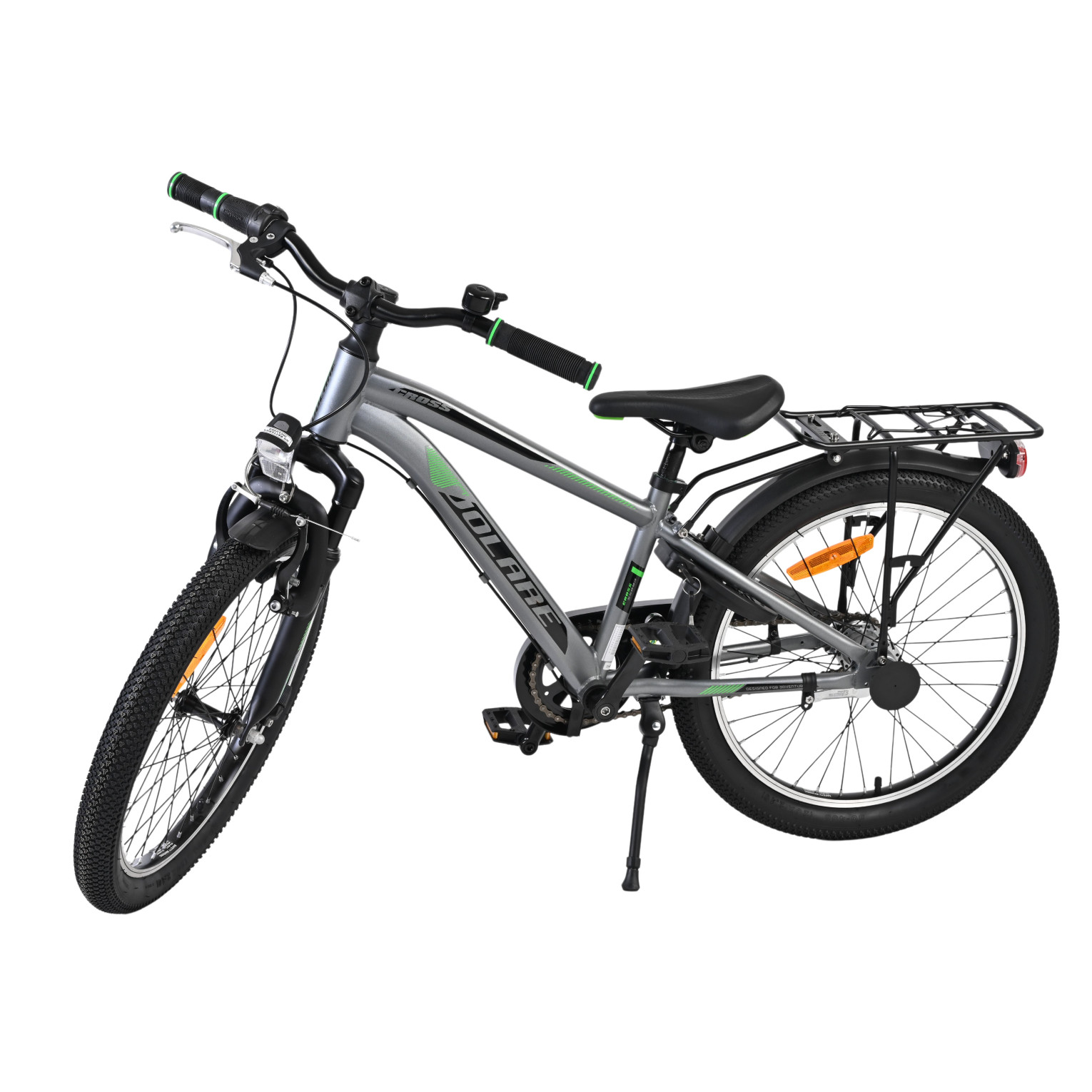 Volare Cross Fiets - 20 inch - Grijs - Nexus 3