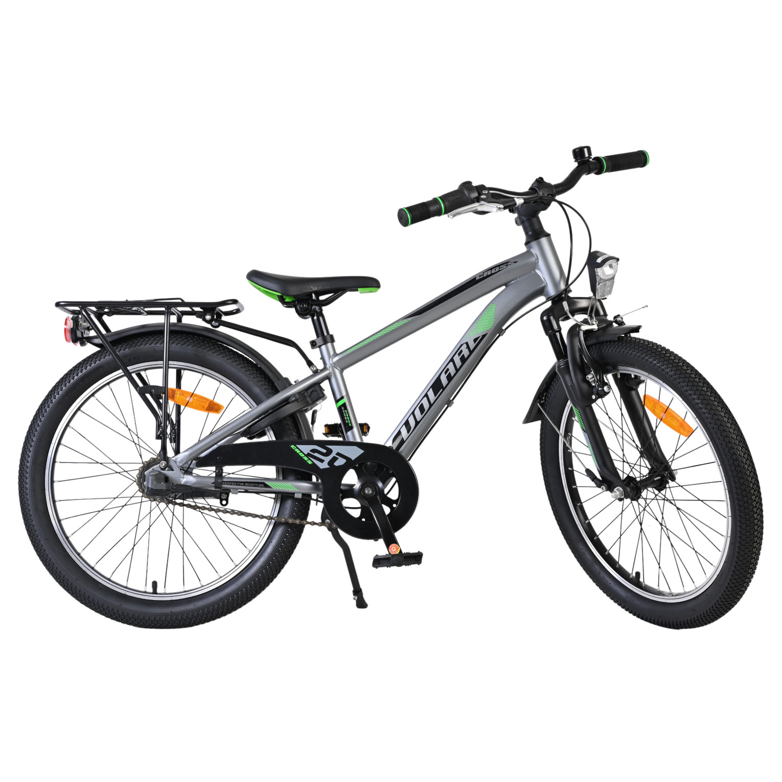 Volare Cross Fiets - 20 inch - Grijs - Nexus 3