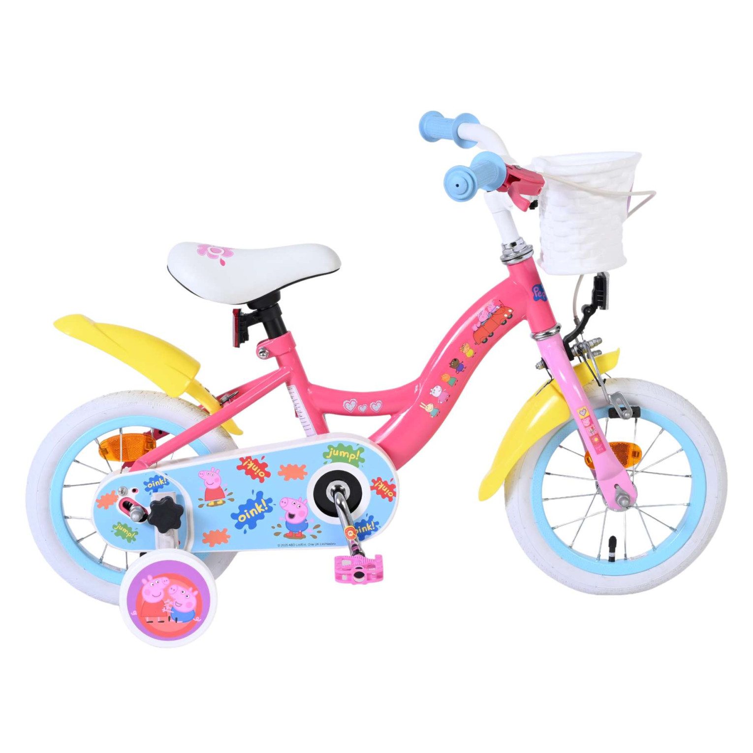 Peppa Fiets - 12 inch - Roze