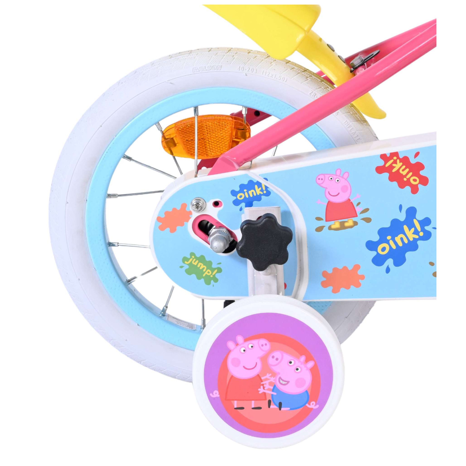 Peppa Fiets - 12 inch - Roze