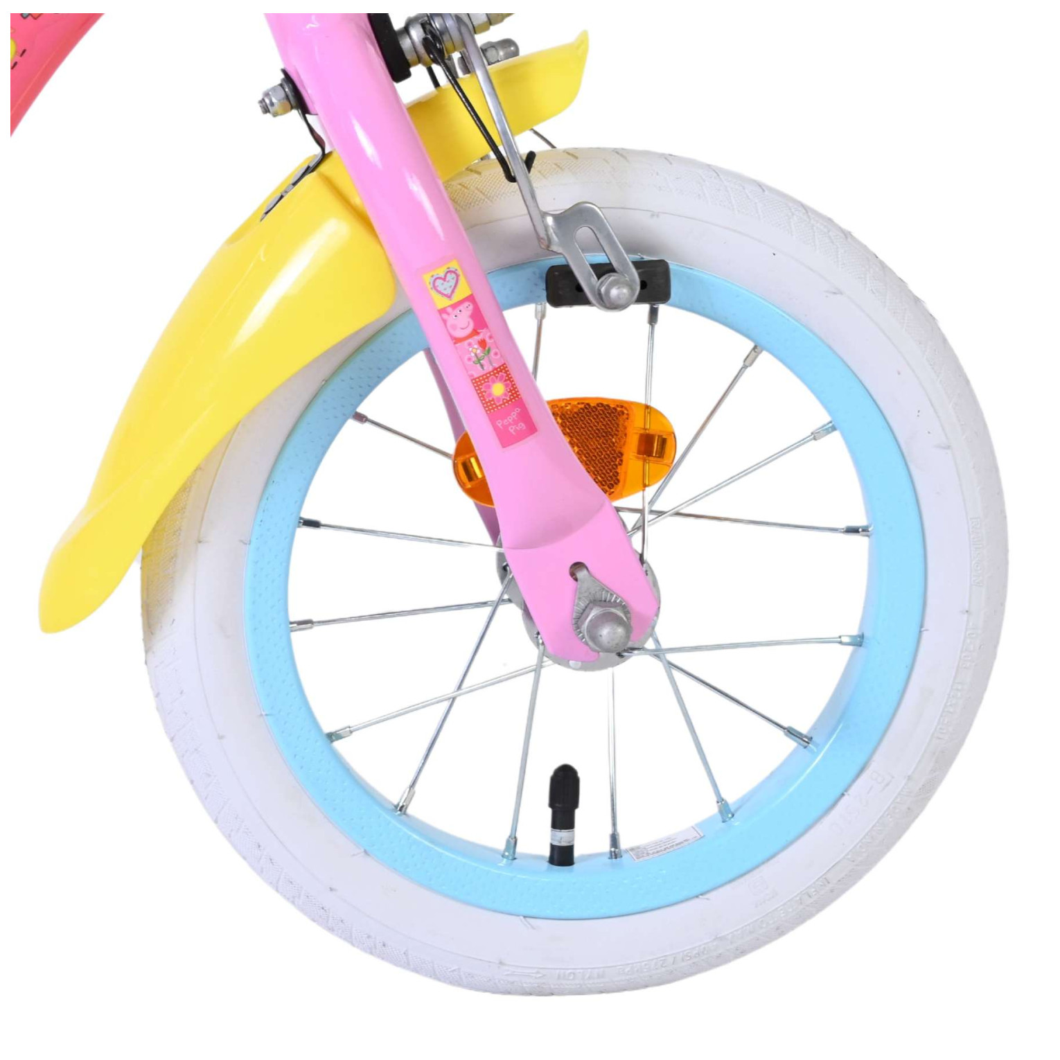 Peppa Fiets - 12 inch - Roze