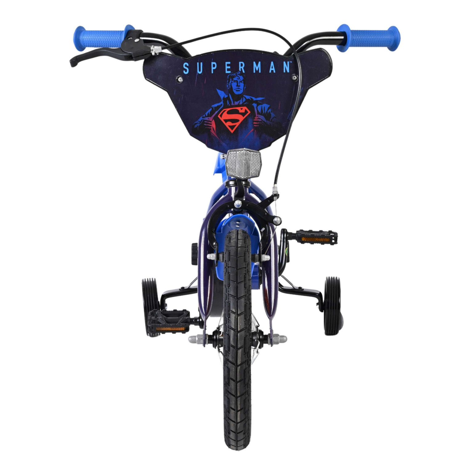Superman Fiets - 14 inch - Blauw