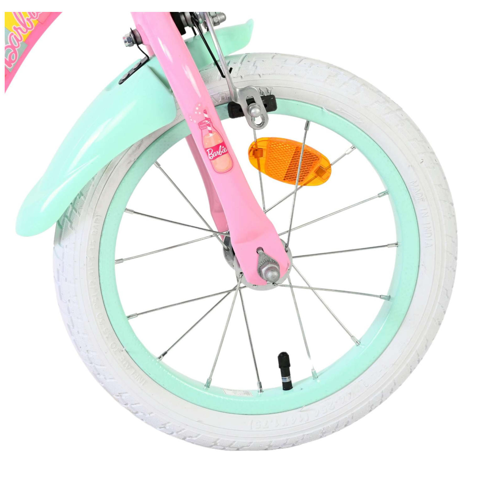 Barbie Fiets - 14 inch - Roze