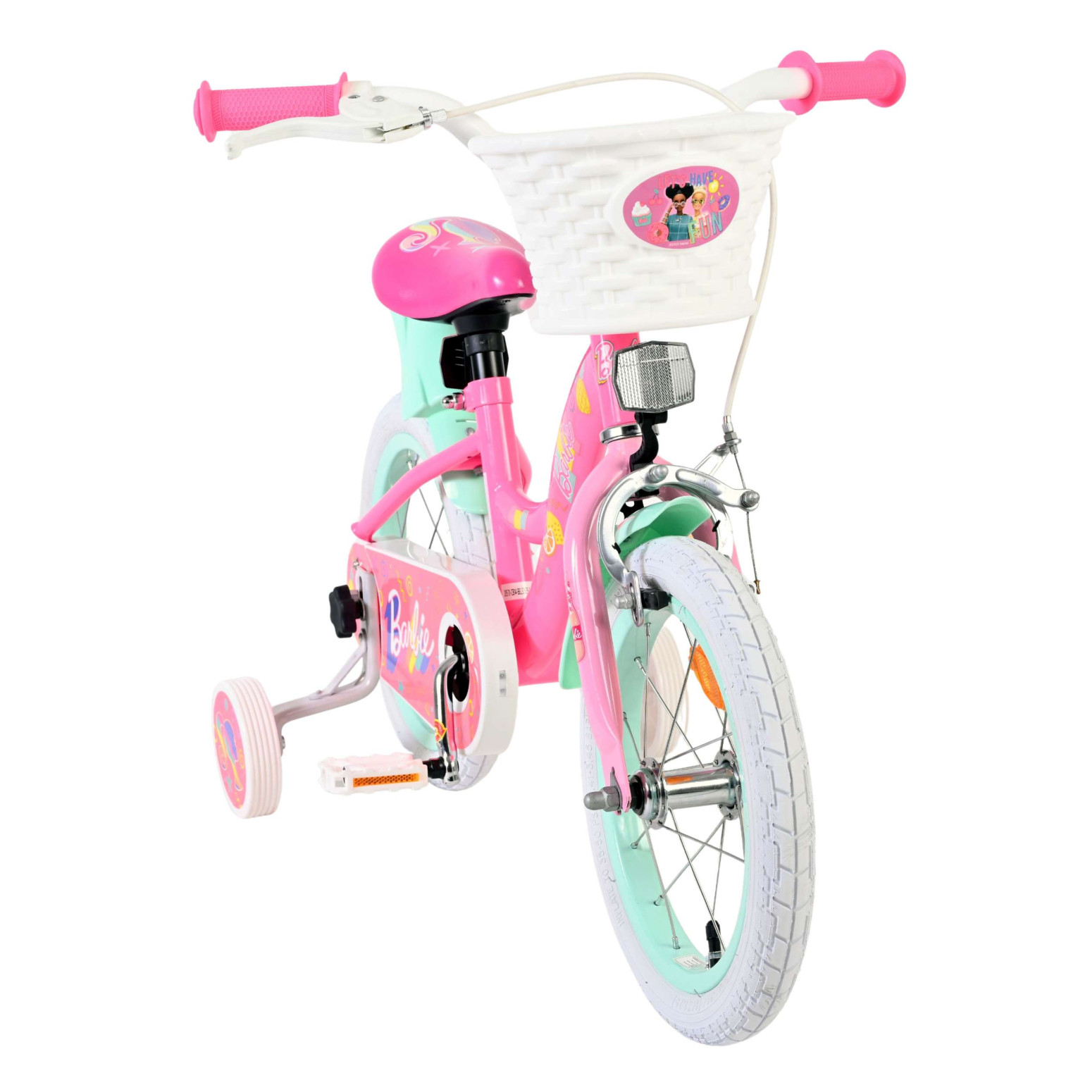 Barbie Fiets - 14 inch - Roze