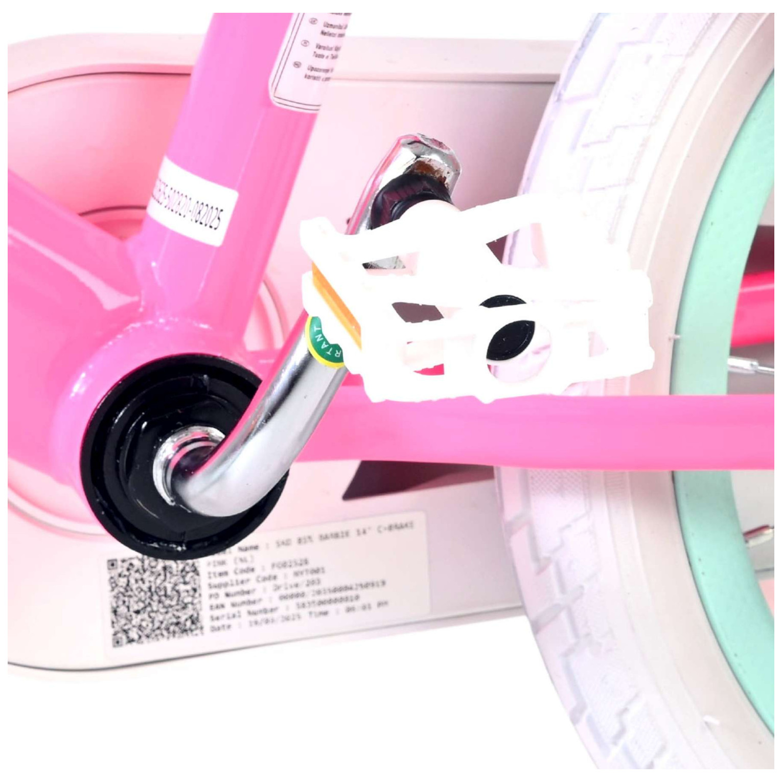 Barbie Fiets - 14 inch - Roze