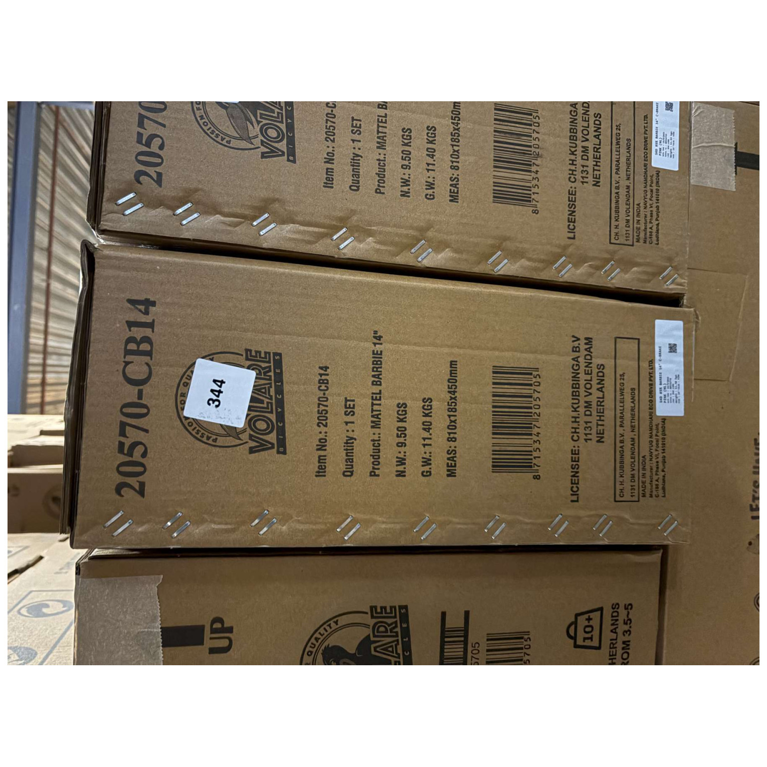 Barbie Fiets - 14 inch - Roze