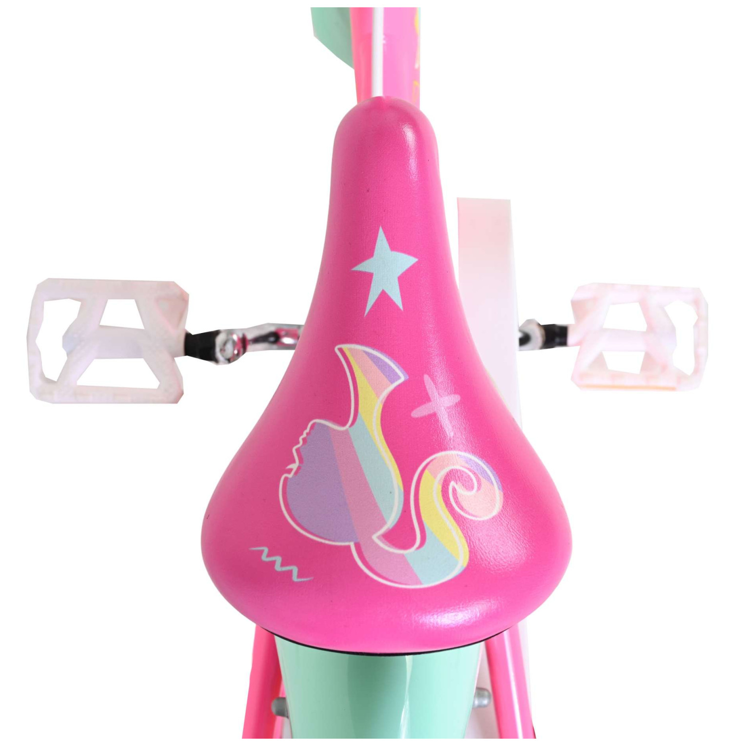 Barbie Fiets - 14 inch - Roze - Twee handremmen