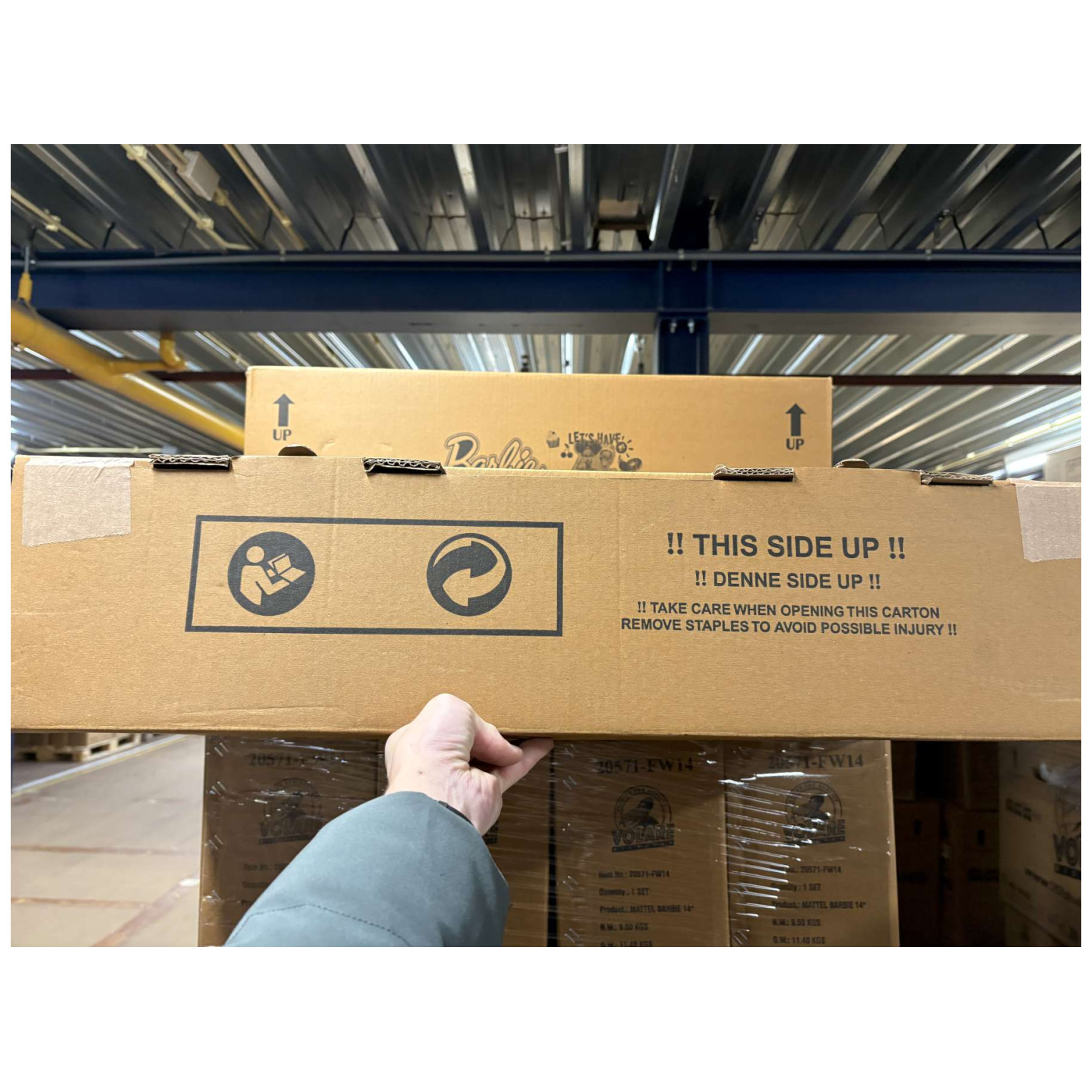 Barbie Fiets - 14 inch - Roze - Twee handremmen