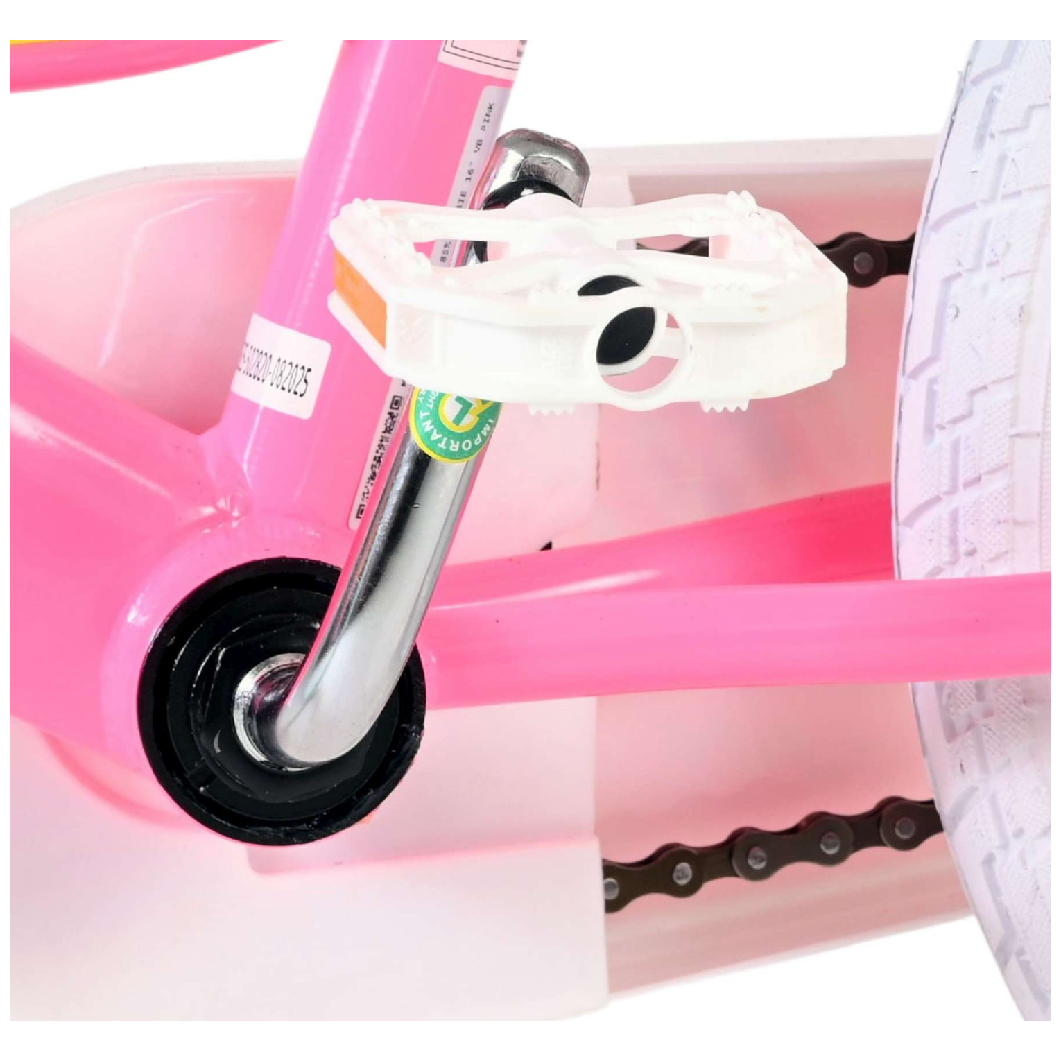 Barbie Fiets - 16 inch - Roze - Twee handremmen