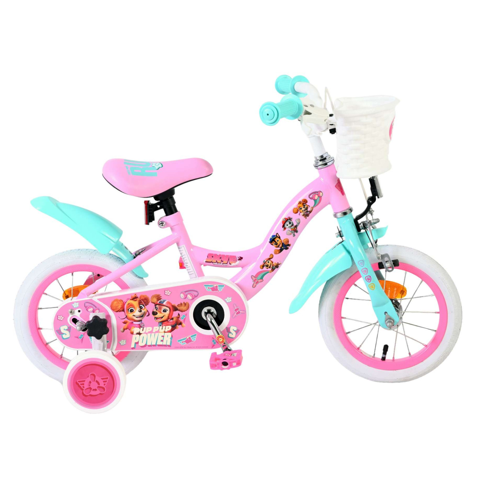 Paw Patrol Fiets - 12 inch - Roze