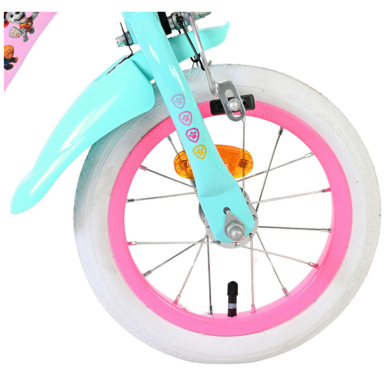 Paw Patrol Fiets - 12 inch - Roze