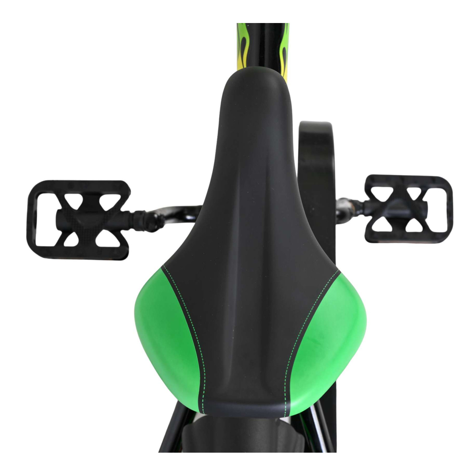 Volare Strike Fiets - 12 inch - Zwart Groen