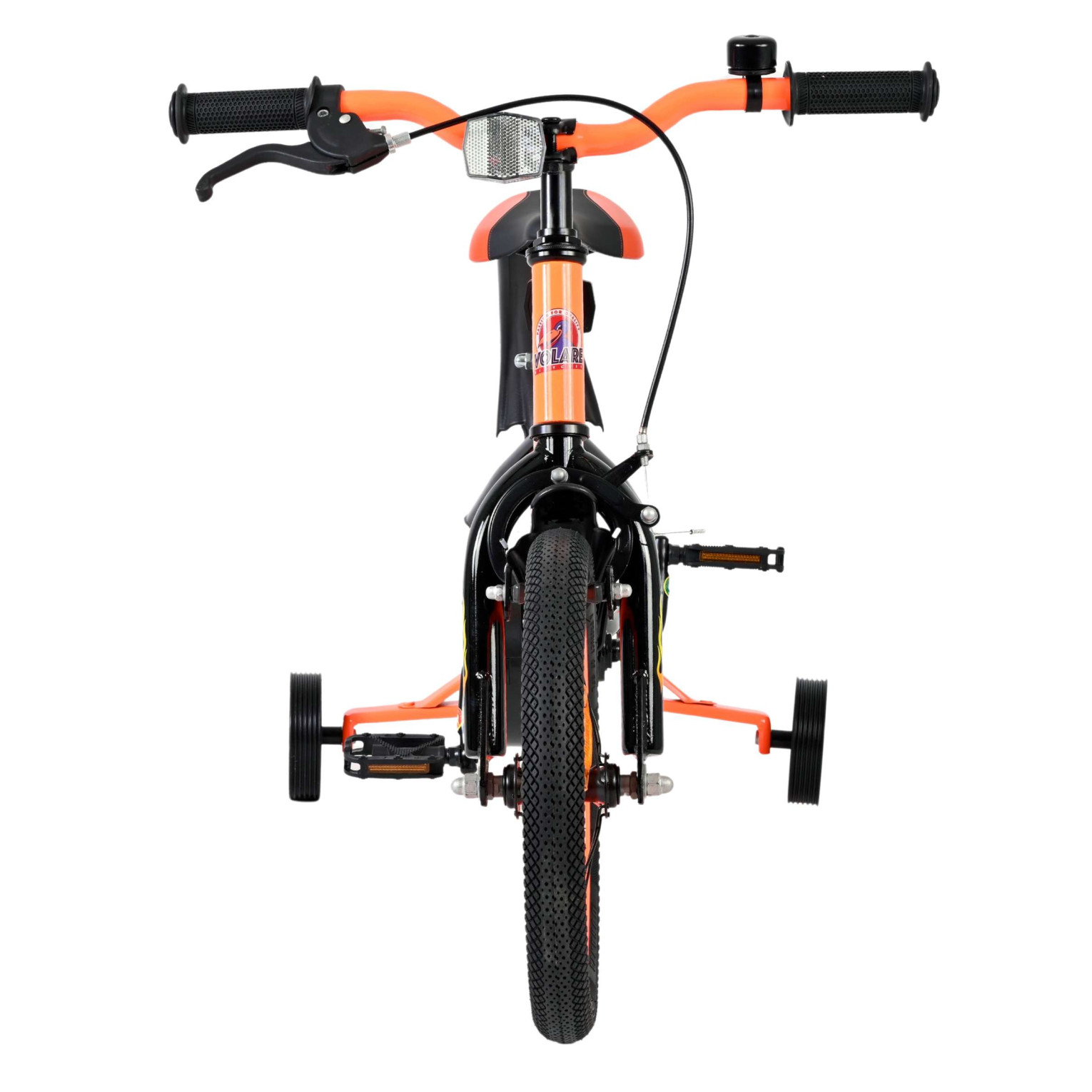 Volare Strike Fiets - 14 inch - Zwart Oranje