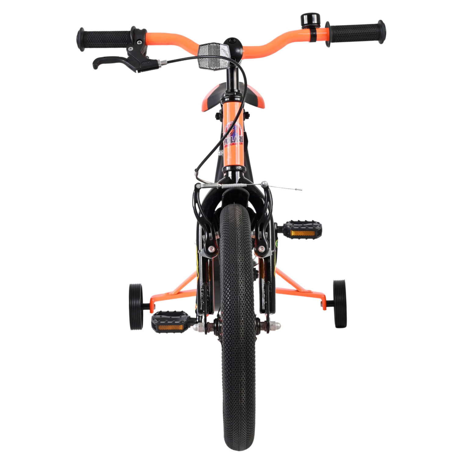 Volare Strike Fiets - 16 inch - Zwart Oranje